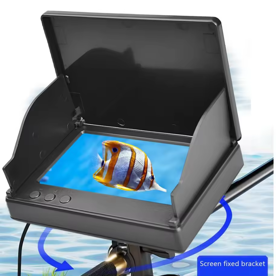 High-Definition Fishing Anchor Fish Finder Night Vision Camera Waterproof Display Outdoor Underwater Temperature Sensing Fishing